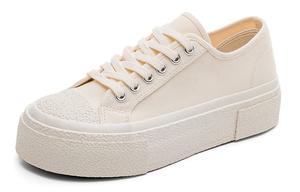 HUANQIU Дышащие и легкие кроссовки для скейтбординга унисекс бежевого цвета