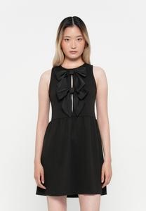 Платье ONLY ONLVANEA BOW DRESS, Black /Black