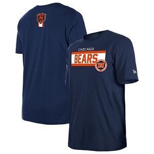 Мужская футболка chicago bears 3rd down navy New Era