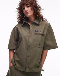 Футболка NSW Naomi Osaka цвета хаки Nike