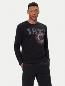 Лонгслив regular fit 252TS2487UJ00709 Aeronautica Militare, черный