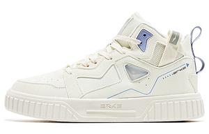 Скейтбордические кеды женские высокие Oak Bud белый/ивово-фиолетовый Erke