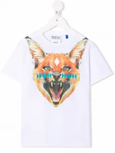 Футболка с принтом Marcelo Burlon County Of Milan Kids, белый