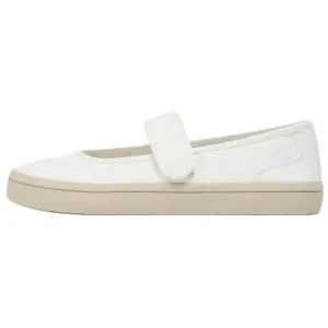 ZARA Повседневные однотонные туфли женские 2,5 см, белые