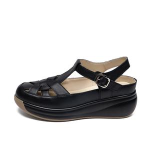 ZHR Римские сандалии женские премиум черные, цвет Black[Premium Black]