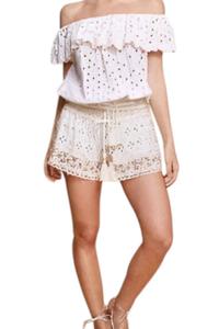 Шорты Sierra белые Guadalupe Design