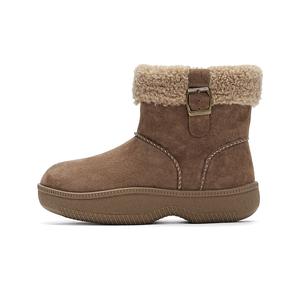 Зимние ботинки женские EBLAN, Khaki (Fleece-Lined)