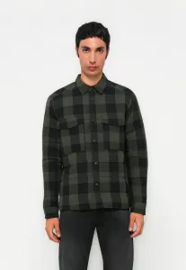 Куртка-Рубашка onsgudmund в клетку, межсезонная куртка Only & Sons, Forest Night