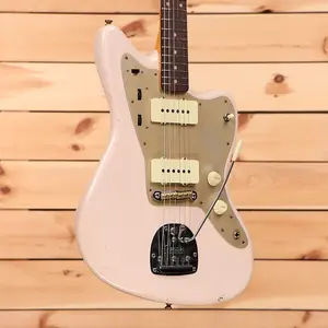 Fender Custom Shop 1959 250k Jazzmaster Relic - Супер выцветший/потертый Shell Pink-CZ576829
