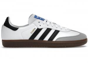 Кроссовки Adidas Originals Samba, белый/черный