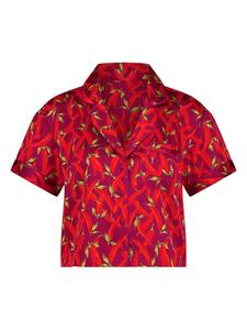 Верх пижамы Hunkemöller Pyjama-Oberteil, красный