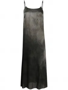 Платье миди без рукавов Uma Wang, черный