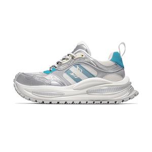 Низкие повседневные туфли унисекс SALAXI, Silver Blue