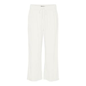 Брюки Vero Moda Line Cropped Linen Mix, белый