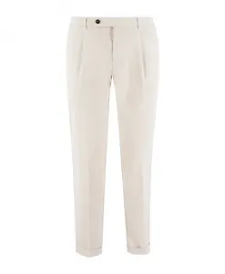 Узкие эластичные мужские брюки Berwick, бежевый