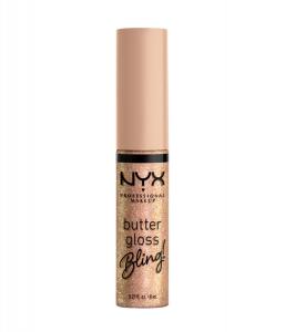 Блеск для губ NYX Professional Makeup Butter Gloss Bling, Nr. 01 - Bring the Bling, 8 ml