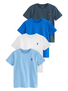 Рубашка Next, цвет Blue/marine blue/Light blue/White