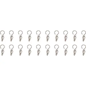 Зажимы для веревки Indeko, (20 шт. в упаковке), Ø 12 мм, цвет silberfarben