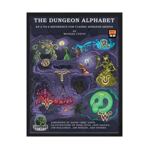 Dungeon Alphabet (1st Printing), Fantasy Supplements (System Neutral), твердый переплет