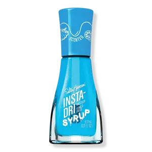 Коллекция лаков для ногтей Insta-Dri Syrup Sally Hansen, Too Much Drip (jelly-like blue)