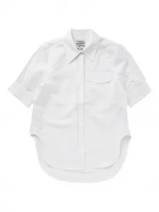 Рубашка с короткими рукавами и нагрудным карманом Baum Und Pferdgarten, белый