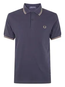 Поло с логотипом Fred Perry, черный