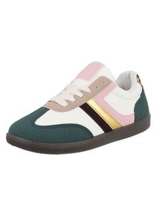 Кроссовки на шнуровке Ital-Design Freizeitschuh, цвет Grün und Creme