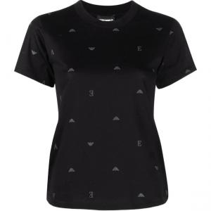 EMPORIO ARMANI SS22 Футболка женская черная