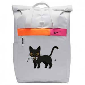 Nike Тканевый рюкзак унисекс светло-серый, Big Cat