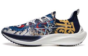 Кроссовки Dragon Running унисекс с низким верхом, цвет синий/белый/желтый Health