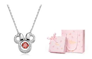 Disney Кулон из серебра 925 пробы для женщин серии Minnie
