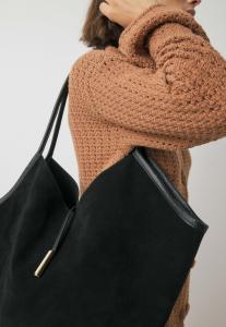 Сумка-шоппер NA-KD BIG TRIANGULAR, Black