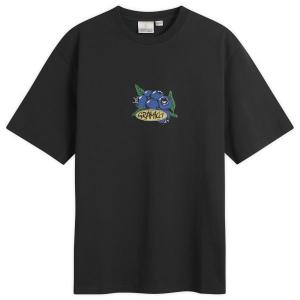 Футболка с изображением черники Gramicci, vintage черный
