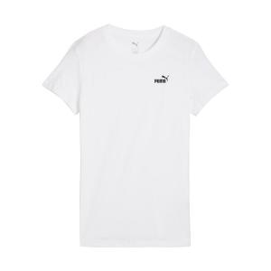 Футболка Puma Ess Small No. 1 Logo Tee, белая, женская