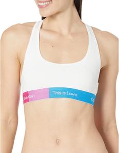 Бюстгальтер-бралетт Calvin Klein This is Love Modern Cotton, White
