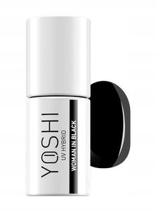 Гибридный лак для ногтей Woman In Black 605, 6 мл Yoshi