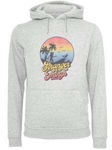 Толстовка F4NT4STIC Stranger Things LA Gradient Netflix TV Series, светло-серый