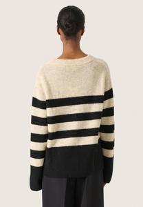 Джемпер STRIPED Soaked in Luxury, песочный