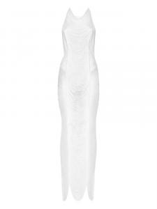 Платье миди с бахромой от Philipp Plein