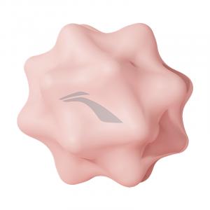 Фитнес-мячи для йоги и гимнастики, силиконовые для расслабления мышц и массажа акупунктурных точек LINING, Coral Pink[Raised Upgraded/Muscle Relaxation/Compact and Portable/Solid Silicone]