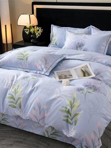 MIDO HOUSE Комплект постельного белья, 4 предмета, простыня, пододеяльник 220x240 см + 250 см