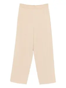 Брюки с отделкой швами Fabiana Filippi, нейтральный