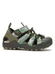 Полусандалии Краб зеленого цвета Kamik