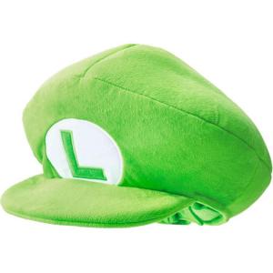 Universal Studios Толстая шапка-плюш Луиджи из коллекции Nintendo USJ Япония, зеленая успокаивающая кукла