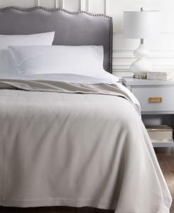 Хлопковое одеяло Allegra Classic Twill, размер Twin SFERRA, Flint