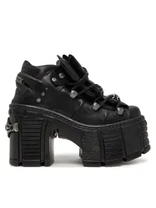 Ботильоны M-TM106-C2 New Rock, черный