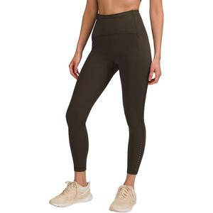 Быстрые и свободные спортивные штаны для женщин Lululemon, темно-оливковый