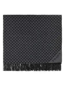 Одеяло с логотипом Prada, черный