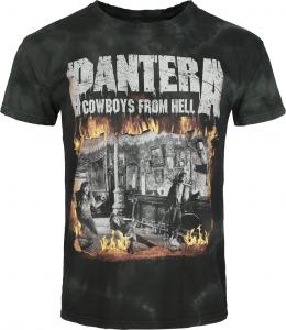 Футболка Pantera Cowboys From Hell, зеленый