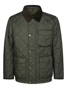 Стеганая куртка Hornby Barbour, зеленый